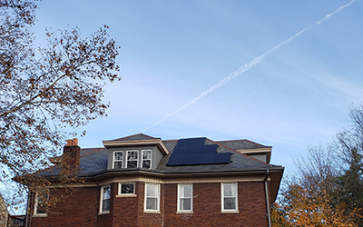 Solar on a roof